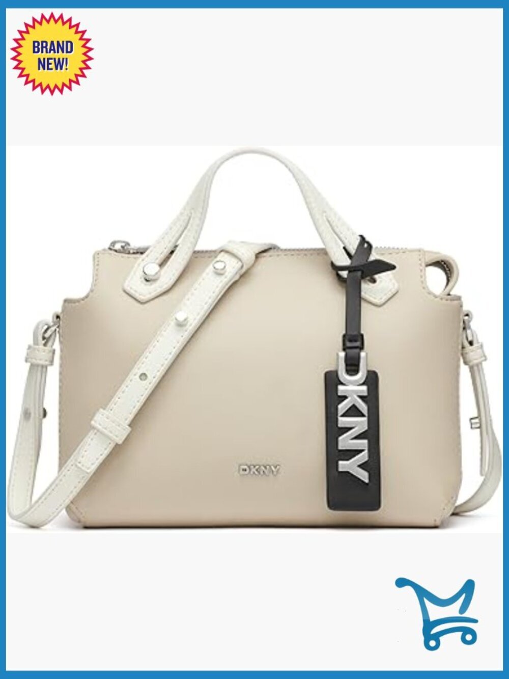 Small Satchel Bag with Adjustable Straps, Faux Leather, Top Handle